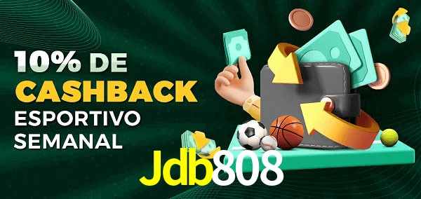 10% de bônus de cashback na Jdb808